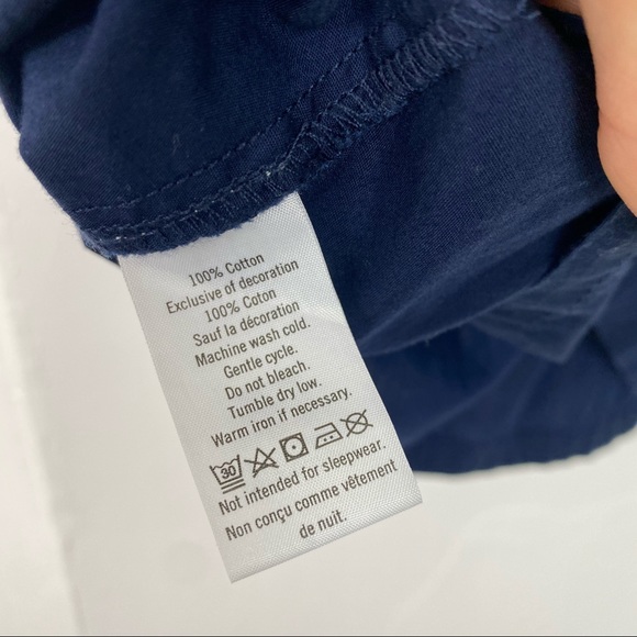 Janie & Jack Navy Blue Drop Waist Sweater dress - Picture 7 of 7